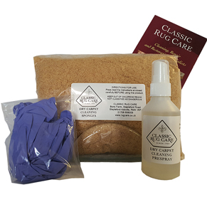 The Dry Carpet Cleaning Kit from Classic Rug Care